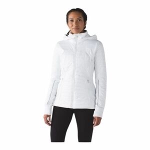 Lululemon First Mile Jacket Ghost White